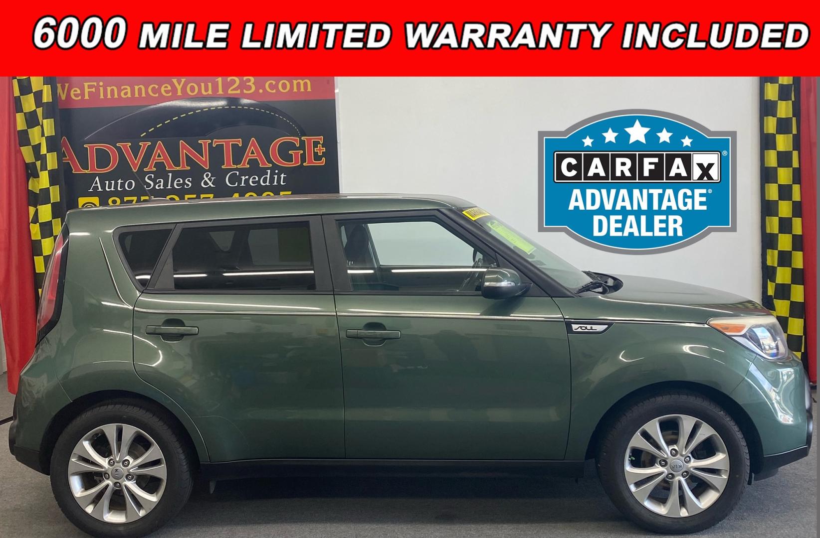 2014 Green /Gray Kia Soul (KNDJP3A57E7) , located at 533 S West End Blvd., Quakertown, PA, 18951, (877) 257-4995, 40.343994, -75.303604 - Photo#0